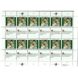 Nations Unies Géneve 1989 - Michel n.180/81 - Feuillets  "Droits de l'Homme"