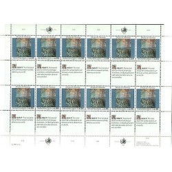 Nations Unies Géneve 1990 - Michel n.192/93 - Feuillets  "Droits de l'Homme"