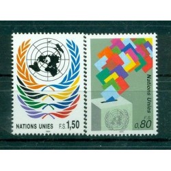 Nazioni Unite Ginevra 1991- Y & T n. 208/09 - Serie ordinaria