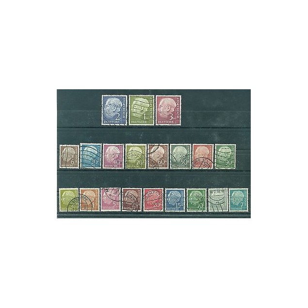 Allemagne -Germany 1954 - Michel n. 177/96 x - Timbres-poste ordinaires