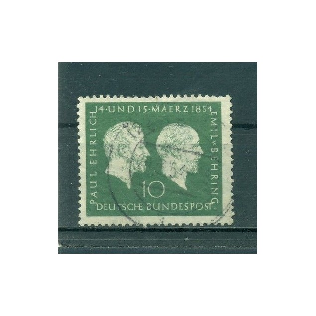 Allemagne -Germany 1954 - Michel n. 197 - Paul Ehrlich et Emil von Behring