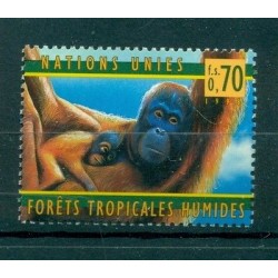 Nazioni Unite Ginevra 1998 - Y & T n. 365 - Le foreste tropicali umide (Michel n. 346)