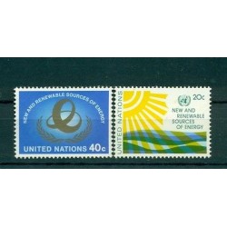 Nazioni Unite New York  1981 - Y & T n. 339/40 - Fonti di energia nuove e rinnovabili