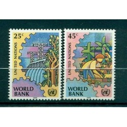 United Nations New York  1989 - Y & T n.539/40 - World Bank (Michel n. 571/72)