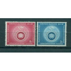 United Nations New York 1957 - Y & T n. 50/51 - UNEF