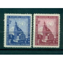 Nations Unies New York 1958 - Michel n. 68/69 - Assemblée Générale