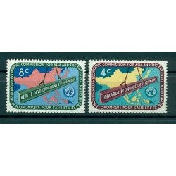 Nations Unies New York 1960 - Michel n. 86/87 - CESAP - ESCAP
