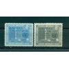 Nations Unies New York 1960 - Michel n. 90/91 A - 15e anniversaire des Nations U