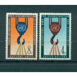 Nations Unies New York 1960 - Michel n. 92/93 - BIRD - IBRD