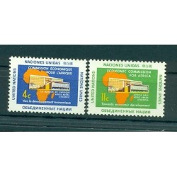 Nations Unies New York 1961 - Michel n. 109/10 - Commission économique pour l'Af