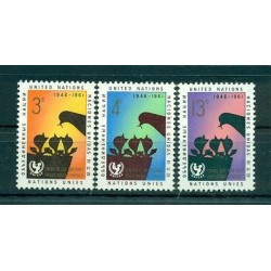 Nations Unies New York 1961 - Michel n. 111/13 - UNICEF