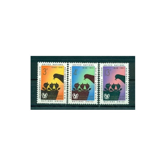 Nations Unies New York 1961 - Michel n. 111/13 - UNICEF