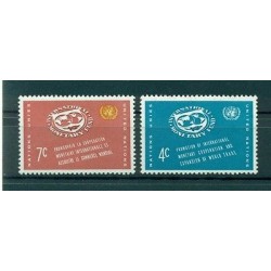 Nations Unies New York 1961 - Michel n. 96/97 - Fonds monétaire international