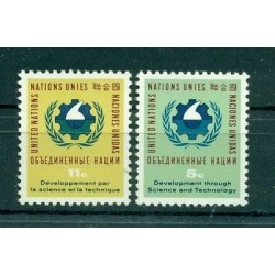 Nations Unies New York 1963 - Michel n. 124/25 - UNCSAT