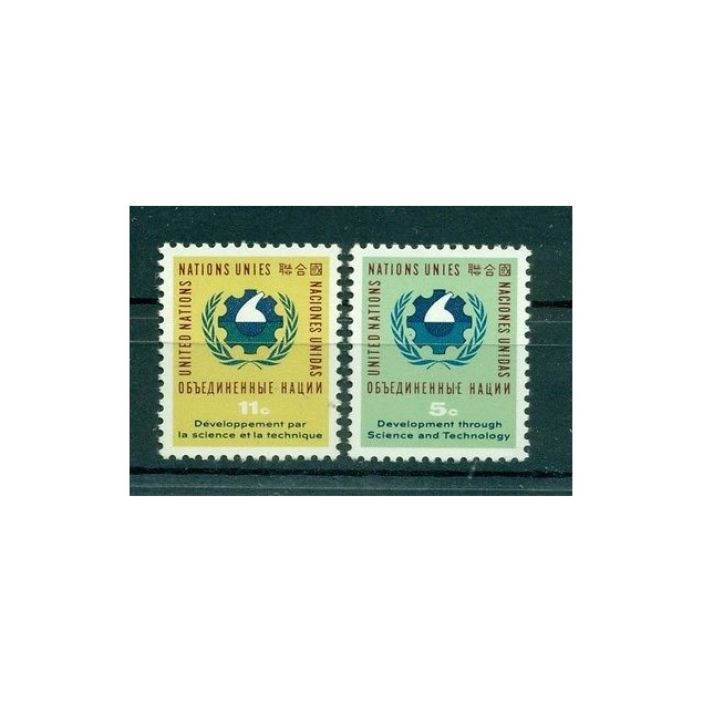 Nations Unies New York 1963 - Michel n. 124/25 - UNCSAT