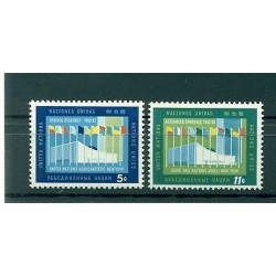 Nations Unies New York 1963 - Michel n. 134/35 - Assemblée Generale 1952 - 1963