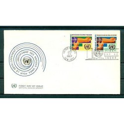 Nations Unies New York 1967 - Michel n. 174/75 - Programme pour le developpement