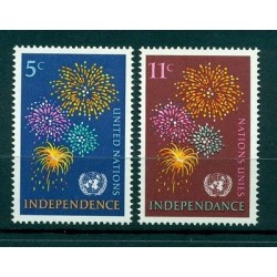 United Nations New York 1967 - Y & T n. 163/64 -  New Independent Nations