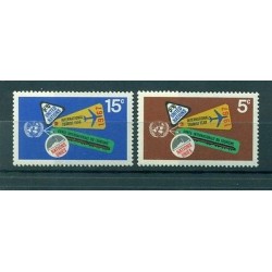 Nations Unies New York 1967 - Michel n. 185/86 - Année internationale du tourism