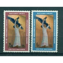 Nations Unies New York 1968 - Michel n. 198/99 - Henrik Starcke