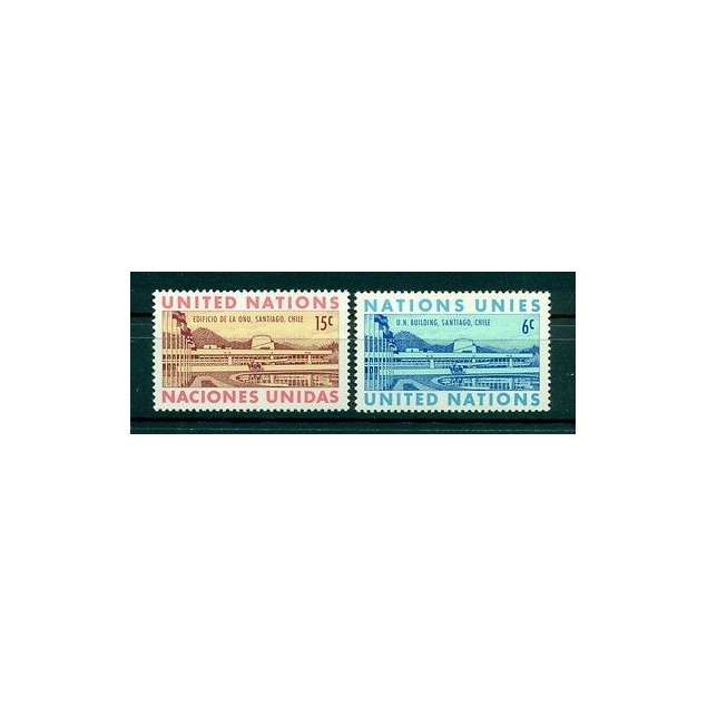Nations Unies New York 1969 - Michel n. 210/11 - CEPAL - ECLA