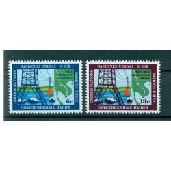 Nations Unies New York 1970 - Michel n. 222/23 - Bassin du Mékong