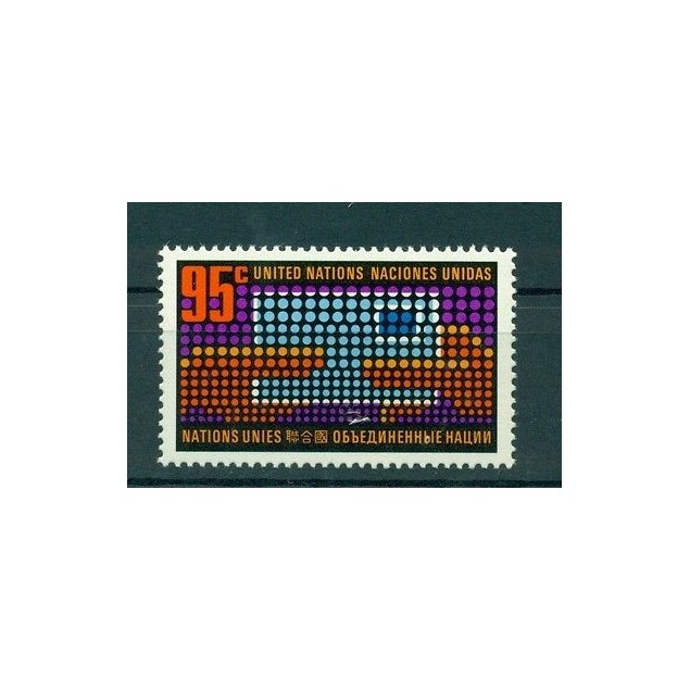 Nations Unies New York 1972 - Michel n. 242 - Timbre poste ordinaire