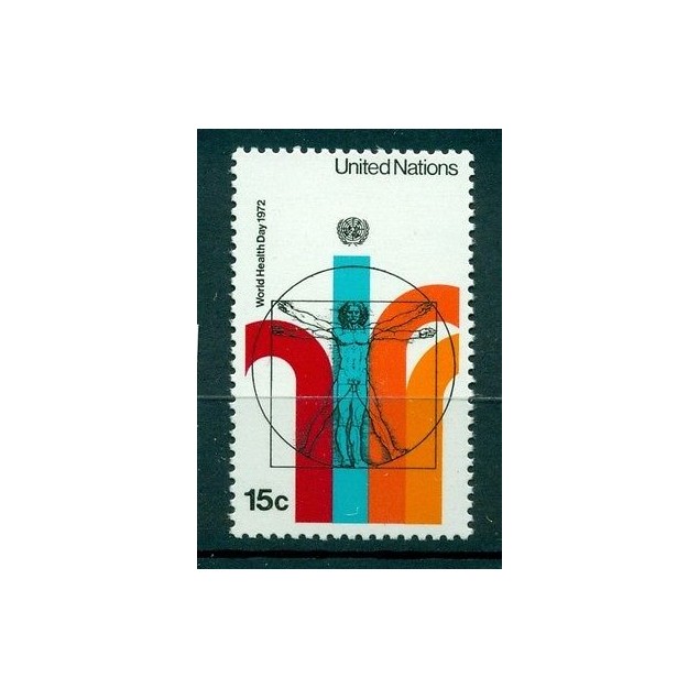 Nations Unies New York 1972 - Michel n. 244 - "Journée mondiale de la santé"