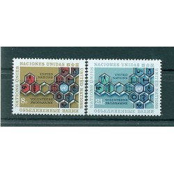 Nations Unies New York 1973 - Michel n. 258/59 - Programme des volontaires des N