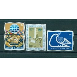 Nations Unies New York 1974 - Michel n. 269/71 - Timbre poste ordinaire