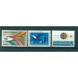 Nations Unies New York 1974 - Michel n. 272/74 - Poste Aerienne