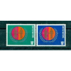 Nations Unies New York 1975 - Michel n.281/82 -  Année Internationale de la Femm