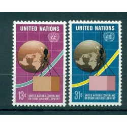 Nazioni Unite New York 1976 - Y & T n. 265/66 - Conferenza delle Nazioni Unite sul commercio e lo sviluppo - UNCTAD