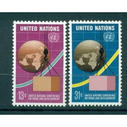 Nations Unies New York 1976 - Michel n. 295/96 - Conférence des Nations Unies
