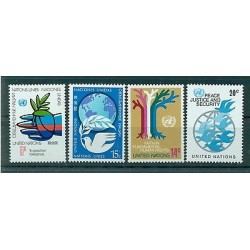 Nations Unies New York 1979 - Michel n. 328/31 - Timbres poste ordinaire