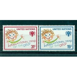 Nations Unies New York 1979 - Michel n. 334/35 - Année Internatiomale de l'Enf