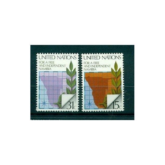 Nations Unies New York 1979 - Michel n. 336/37 - Namibie