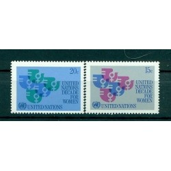 Nations Unies New York 1980 - Michel n. 342/43 -  Décennie des Nations Unies pou