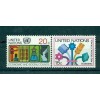 Nations Unies New York 1980 - Michel n. 364/65 -  "Conseil Economique et Social"