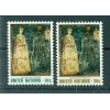Nations Unies New York 1981 - Michel n. 369/70 - "Fresque du XIIIe Siècle"