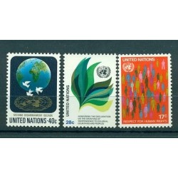 Nations Unies New York 1982 - Y & T n. 359/61  - Série courante