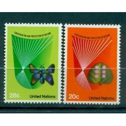 Nations Unies New York 1982 - Michel n. 413/14  - Conservation et Protection