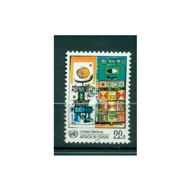 Nations Unies New York 1986 - Michel n. 490 - "L'Afrique en crise "