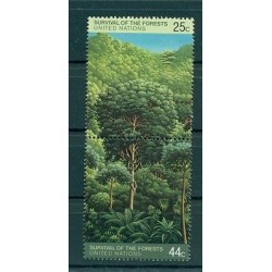 United Nations New York 1988 - Y & T n.515/16 - Survival of the Forests (Michel n. 547/48)