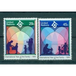 Nations Unies New York 1994 - Michel n. 661/62 - "Année Internationale de la Fam
