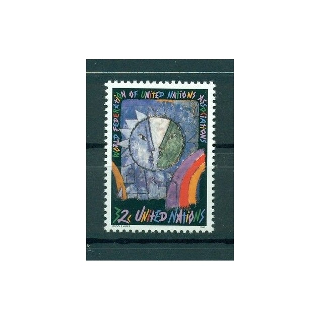 Nations Unies New York 1996 - Michel n. 704 - Federation Mondiale des Associatio