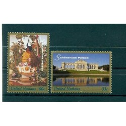 Nations Unies New York 1998 - Y & T n. 775/76 - Le Château de Schönbrunn (Michel n. 789/90)