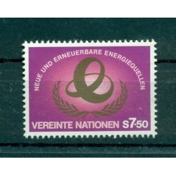 Nations Unies Vienna  1981 - Michel n. 20 - "Sources d'énergie nouvelles et ren