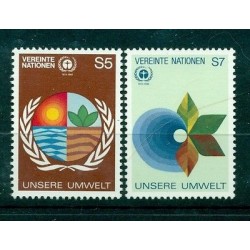 Nations Unies Vienne  1982 - Y & T n.24/25 - Environnement Humain