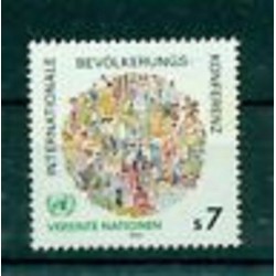 United Nations Vienna 1984 - Y & T n.38 - International Conference on Population